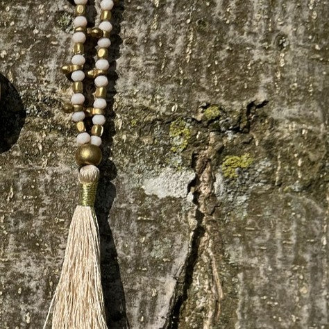 Halskette Crystal Mala