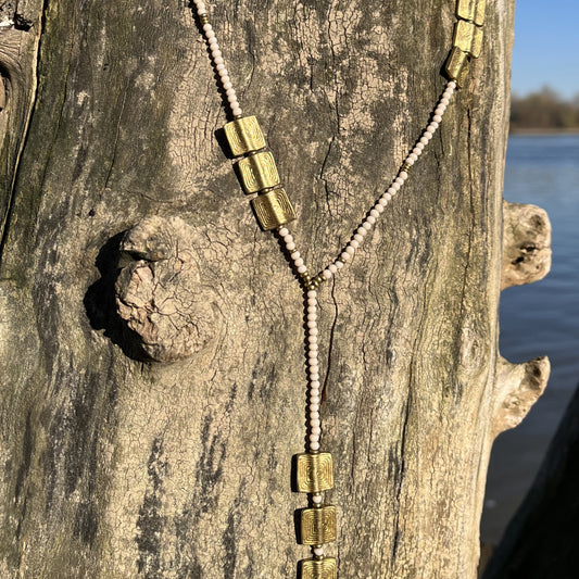 Halskette Earth Square