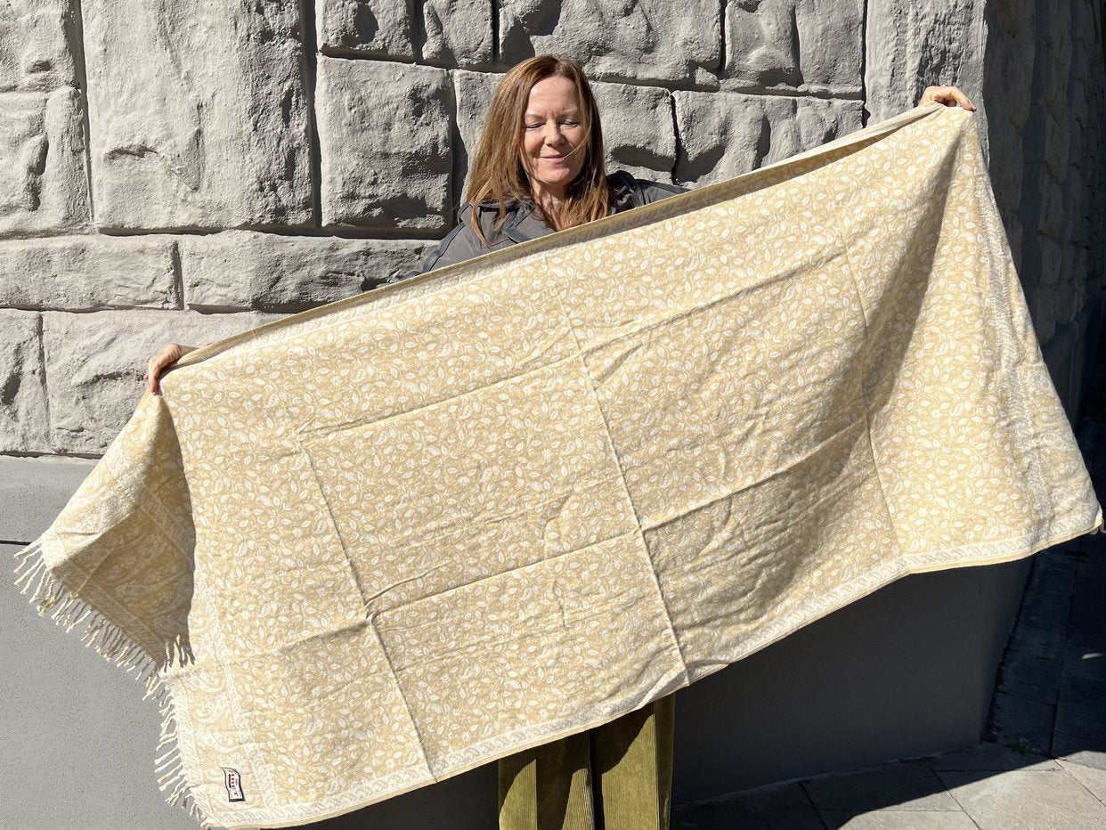 Winterschal XXL creme