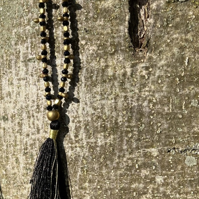 Halskette Crystal Mala