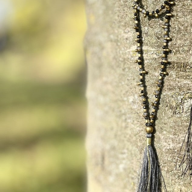 Halskette Crystal Mala