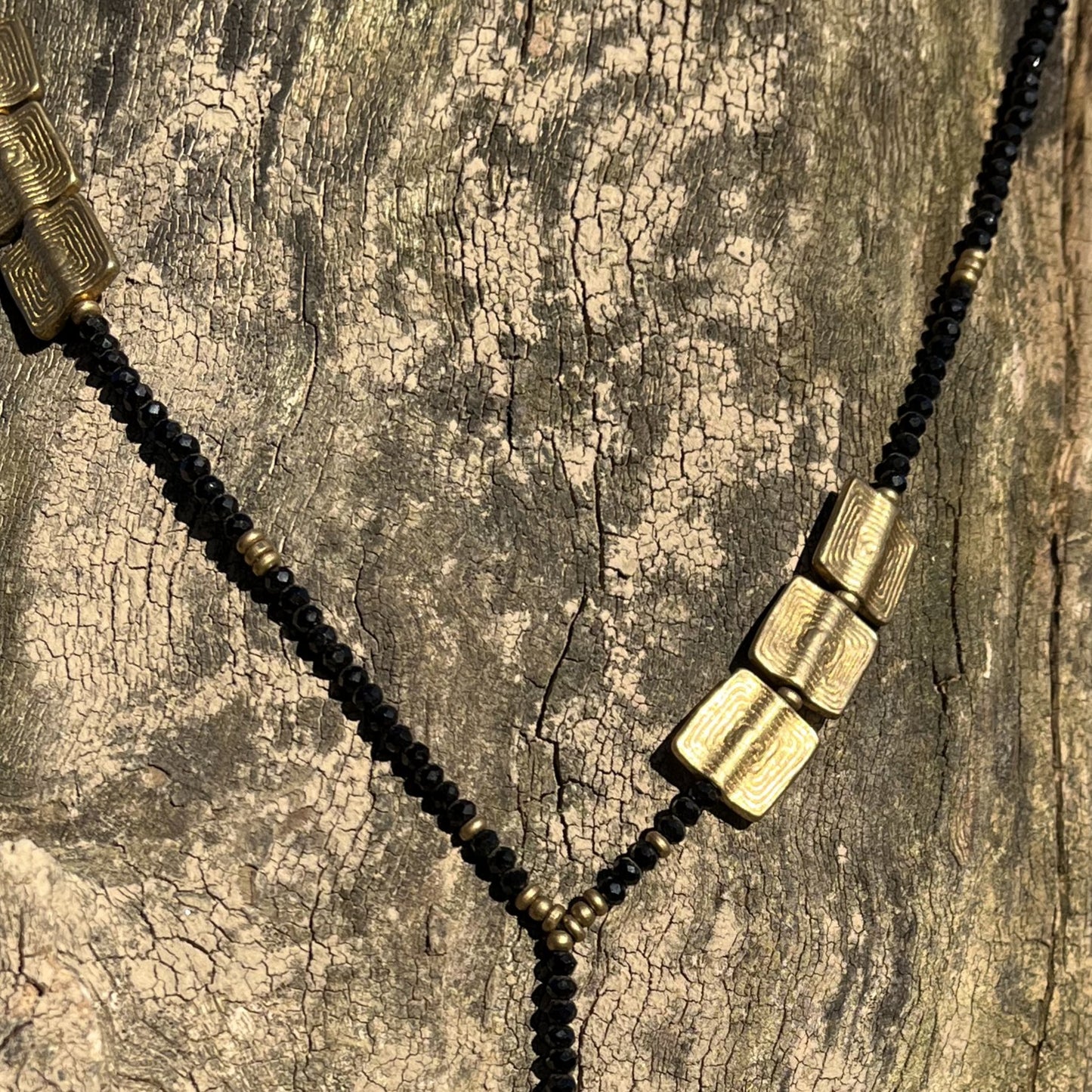 Halskette Earth Square