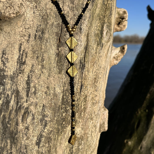 Halskette Silent Square