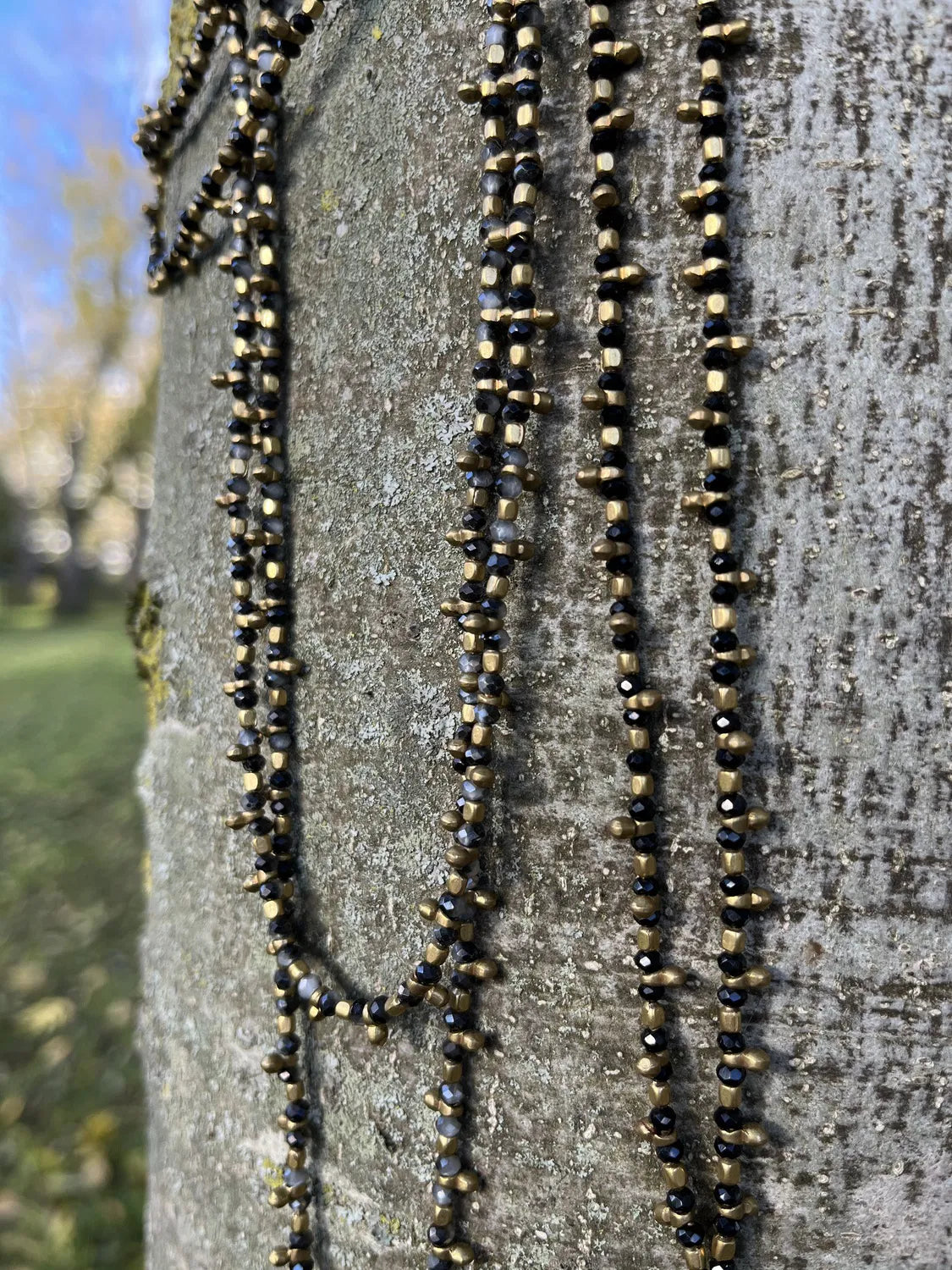 Halskette Crystal Mala