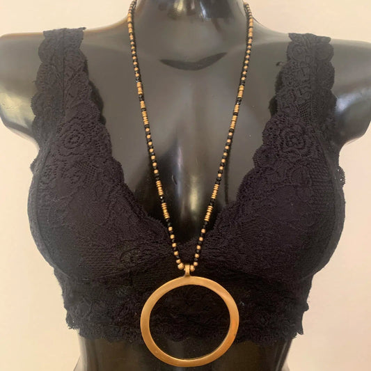 Messingkette Ethno Circle