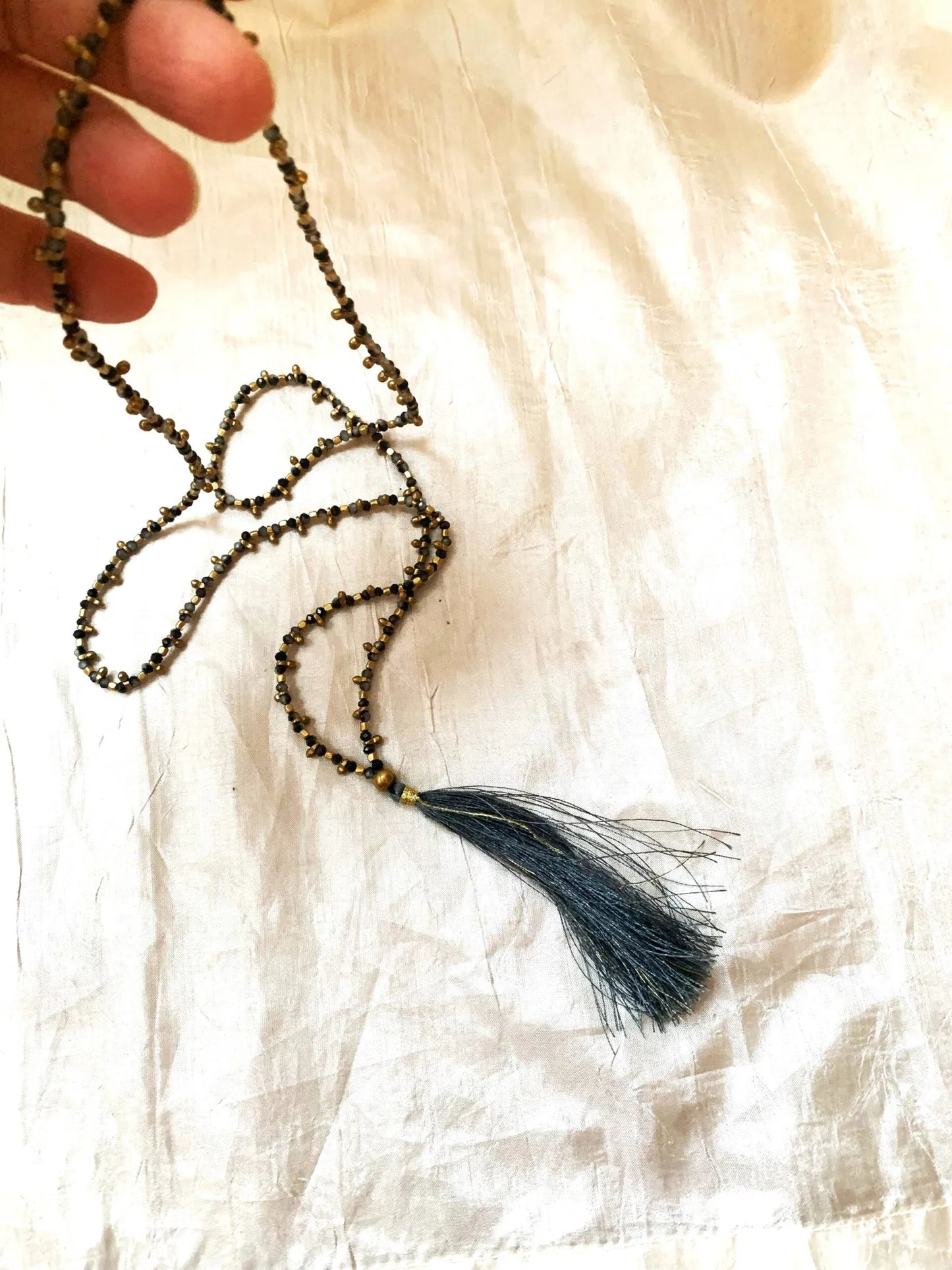 Halskette Crystal Mala