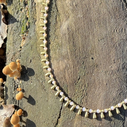 Halskette Moon Drops