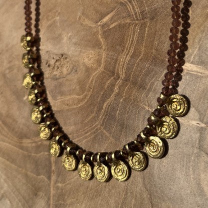 Halskette Golden Whirl